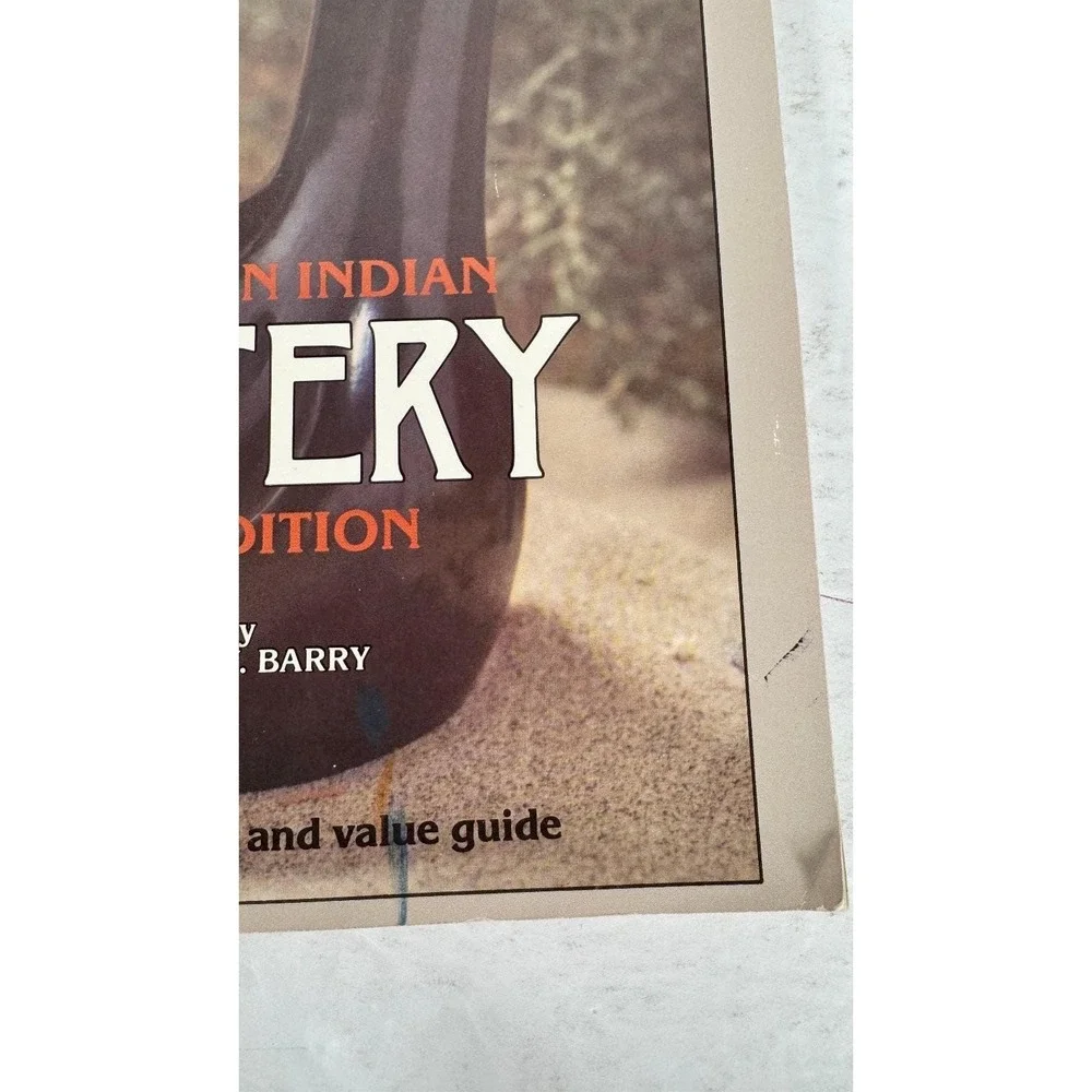 American Indian Pottery John W. Barry 1984 2nd Ed Identification Value Guide